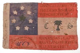 8th South Carolina Confederate Reunion Flag