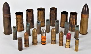 Group of WWI Trench Art and Lighters