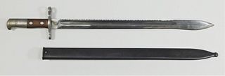 Swiss Model 1914 Pioneer Sawback Bayonet