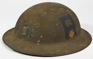 U.S. WWI 1st Army Painted Helmet