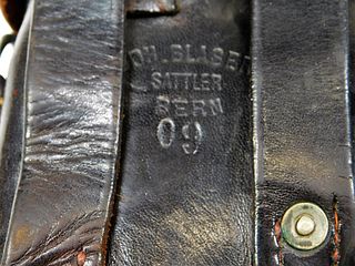 DWM Model 1900 Swiss Luger and Holster