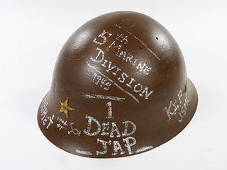 WWII Japanese Type 90 Combat Helmet