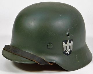 Repainted German M-40 Helmet