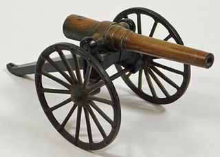 Brass-barrel Toy Cannon