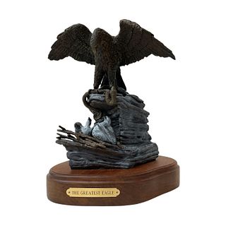 "The Greatest Eagle" Bronze Sculpture