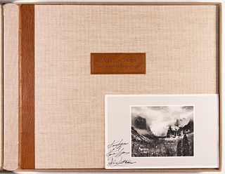 ANSEL ADAMS - Deluxe Edition of Yosemite and the Range of Light, 1979