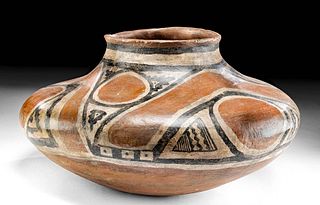 Anasazi Gila Polychrome Jar w/ Geometric Motif