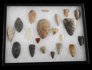 19 Native American Archaic Preform Stone Tools