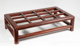 CHINESE ROSEWOOD FOOTREST