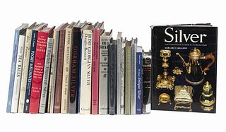 (22) BOOKS ON ANTIQUE SILVER