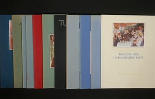 (24) ART/ARCH BOOKS THAT BELONGED TO DAVID W. SCOTT, FOUNDING DIRECTOR OF THE NATIONAL MUSEUM OF ART, SMITHSONIAN