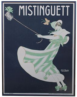 Mistinguett by Georges K. Benda Poster