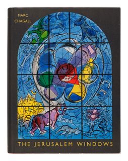 CHAGALL, Marc (1887-1985). The Jerusalem Windows. New York: George Braziller, 1962.