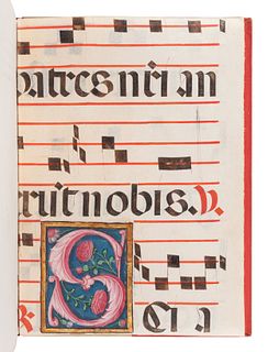 [GRABHORN PRESS]. SCHULZ, H. C. A Monograph on the Italian Choir Book"¦with an original illuminated initial from an Italian Gradual of the Sixteenth C