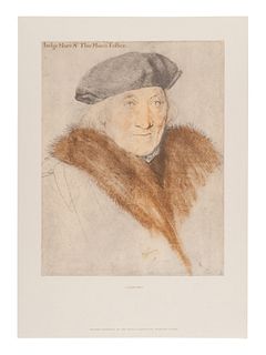 [HOLBEIN, Hans]. -- FOISTER, Susan (b.1954). Drawings by Holbein From the Royal Library Windsor Castle. London and New York: Johnson Reprint Company L