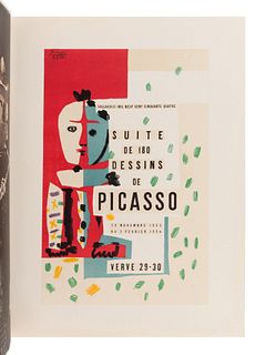 PICASSO, Pablo (1881-1973). A Suite of 180 Drawings by Picasso November 28, 1953 - February 3, 1954. New York: Harcourt, Brace and Company, 1954.
