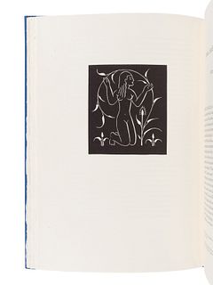 [VALENTI ANGELO]. LINDEN, James, editor. Con Amore Valenti Angelo: A Bibliography 1971-1982. San Francisco: Linden Editions, 1992.