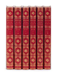 [BINDINGS] -- [HOE, Robert, his copy]. PANCKOUCKE, Charles Louis Fleury. Bibliotheque Latine-FranÃ§aise. Paris: C L. F. Panckoucke, 1829-1835.