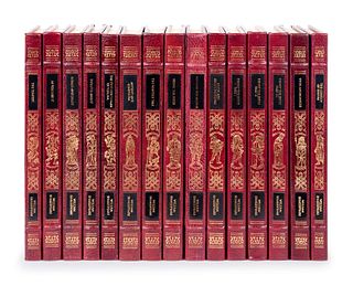 [BINDINGS]. [THE EASTON PRESS]. SHAKESPEARE, WILLIAM (1564-1616). Complete Works. Norwalk, CT, 1992-1993.