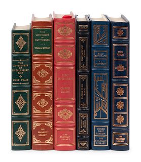 BINDINGS]. [THE FRANKLIN LIBRARY]. A group of 13 works, including: