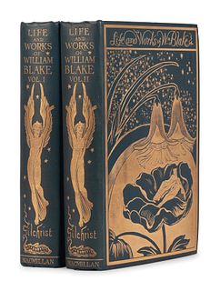[BLAKE, William]. GILCHRIST, Alexander (1828-1861).The Life of William Blake. London: Macmillan and Co., 1880.