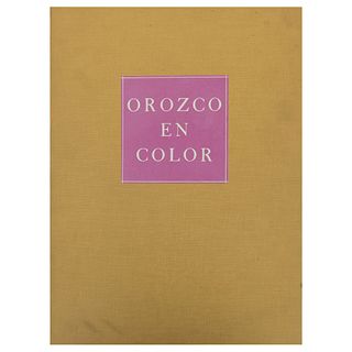 Fernández, Justino (Texto y notas). Orozco en Color, Obras de Orozco en la Colección Carrillo Gil. México: 1949.