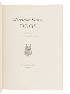 [DERRYDALE PRESS]. KIRMSE, Marguerite. Dogs. New York: The Derrydale Press, 1930.