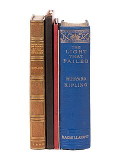 KIPLING, Rudyard (1865-1936). A group of 5 works, comprising: