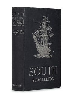 [TRAVEL & EXPLORATION]. SHACKLETON, Ernest Henry, Sir (1874-1922). South. The Story of Shackleton's Last Expedition 1914-1917. London: William Heinema