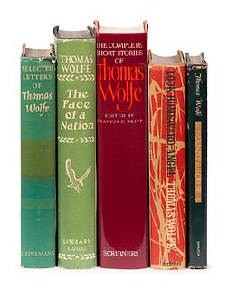 [WOLFE, Thomas (1900-1938)]. A group of later printings by Thomas Wolfe, including: