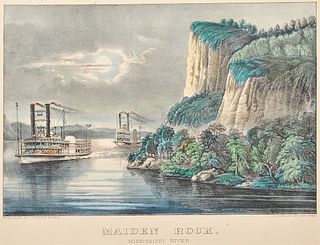 [MISSISSIPPI RIVER] -- CURRIER and IVES, publishers