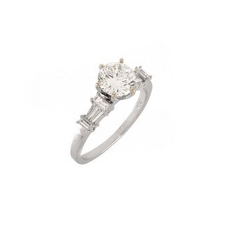 GIA Diamond Engagement Ring