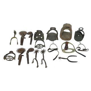 Assorted Spurs and Stirrups
