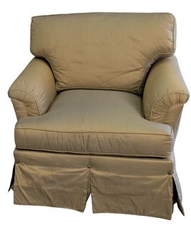 Councill Craftsman Custom Upholstered Easy Chair, height 36 inches, width 36 inches.