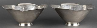 Tiffany & Co. Sterling Silver Centerpiece Bowls Pr