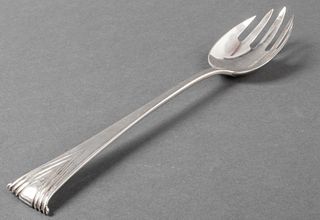 English Sterling Silver Serving Fork