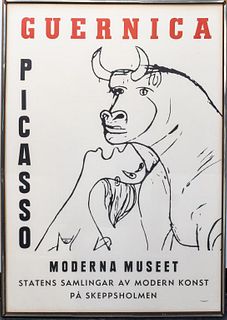 Pablo Picasso Moderna Museet Exhibition Poster