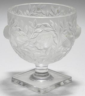 Lalique Elisabeth Crystal Vase