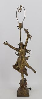 Eugene Marioton (Fr 1857 - 1933) Bronze Sculpture