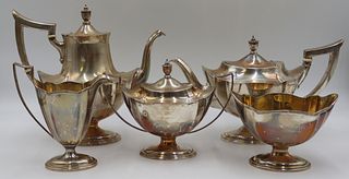 STERLING. 5 Pc. Gorham Plymouth Tea Service.