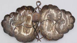 STERLING. Reed & Barton Sterling Lily Pad Serving