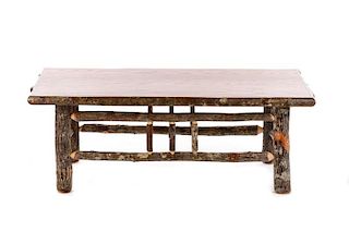 Old Hickory Furniture Co. Rustic Coffee Table
