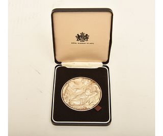 Cased Silver Medallion