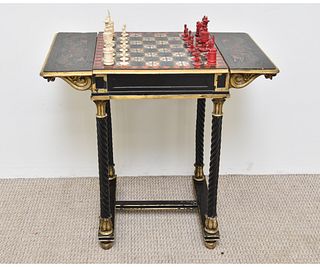 Ornate Continental Chess Board