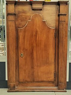 American Chippendale Cherry Cupboard