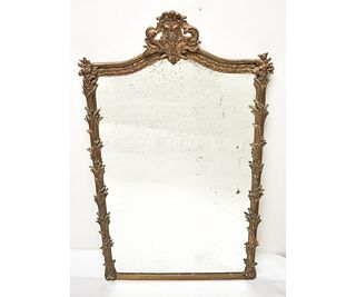 Gilt Plaster Framed Mirror