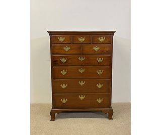 Pennsylvania Chippendale Tall Chest