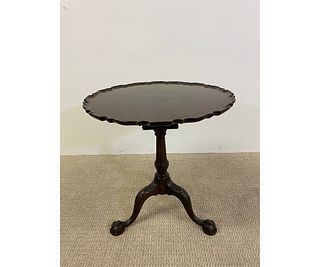Chippendale Style Pie Crust Tea Table