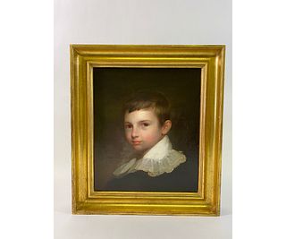 Oil on Canvas Portrait of James Lawrance Heap