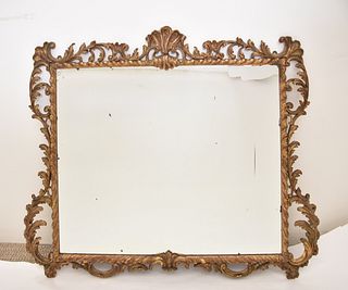 Large Gilt Carved Mirror
